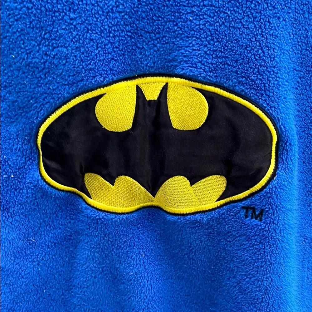 Blue Batman Hooded Blanket